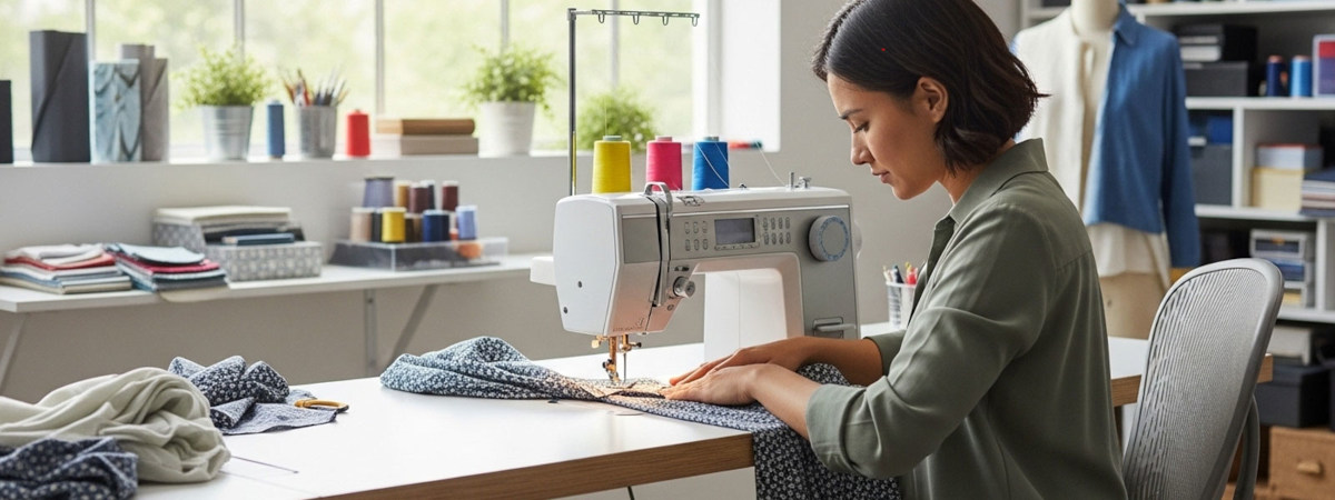 Professional sewing machine repair and maintenance services - Gator Vacuum expert technicians banner