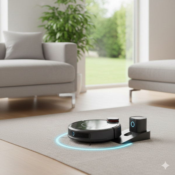 Modern Smart Robo -vacuum Docking Station