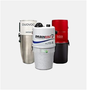 Central Vacuum Power Units